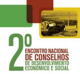 I Encontro de Conselhos foi realizado em novembro de 2012 na Bahia